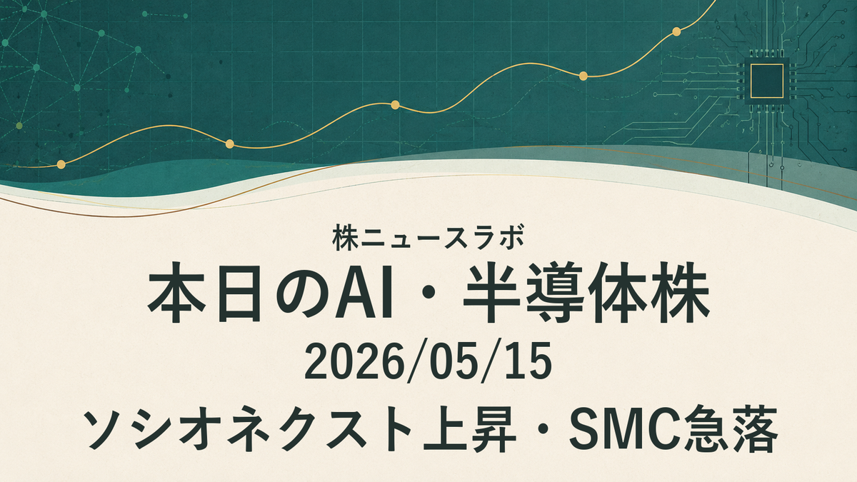 日経225 注目ランキング 2026-05-15