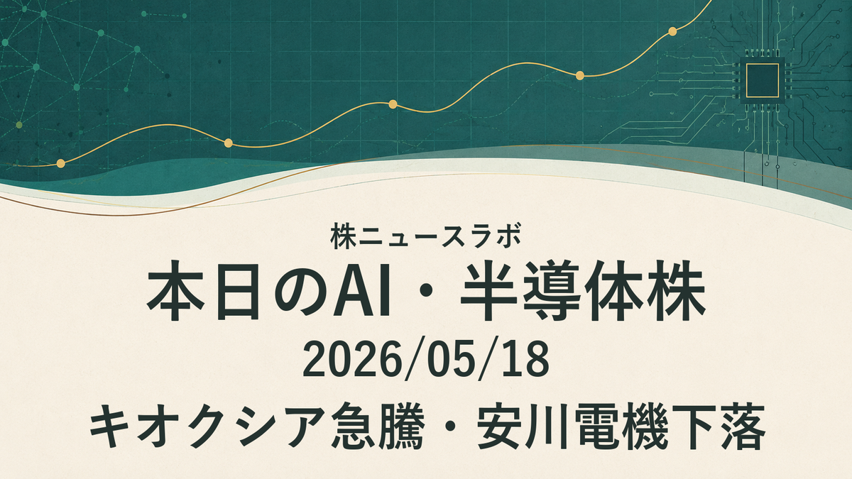 日経225 注目ランキング 2026-05-18
