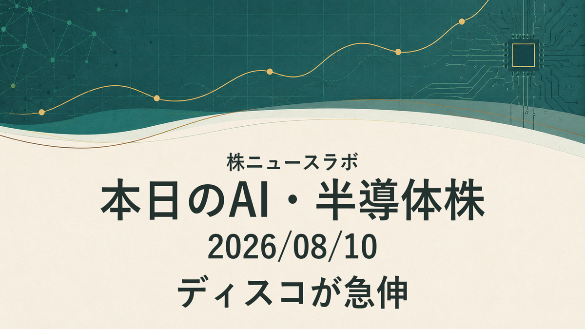 日経225 注目ランキング 2026-08-10