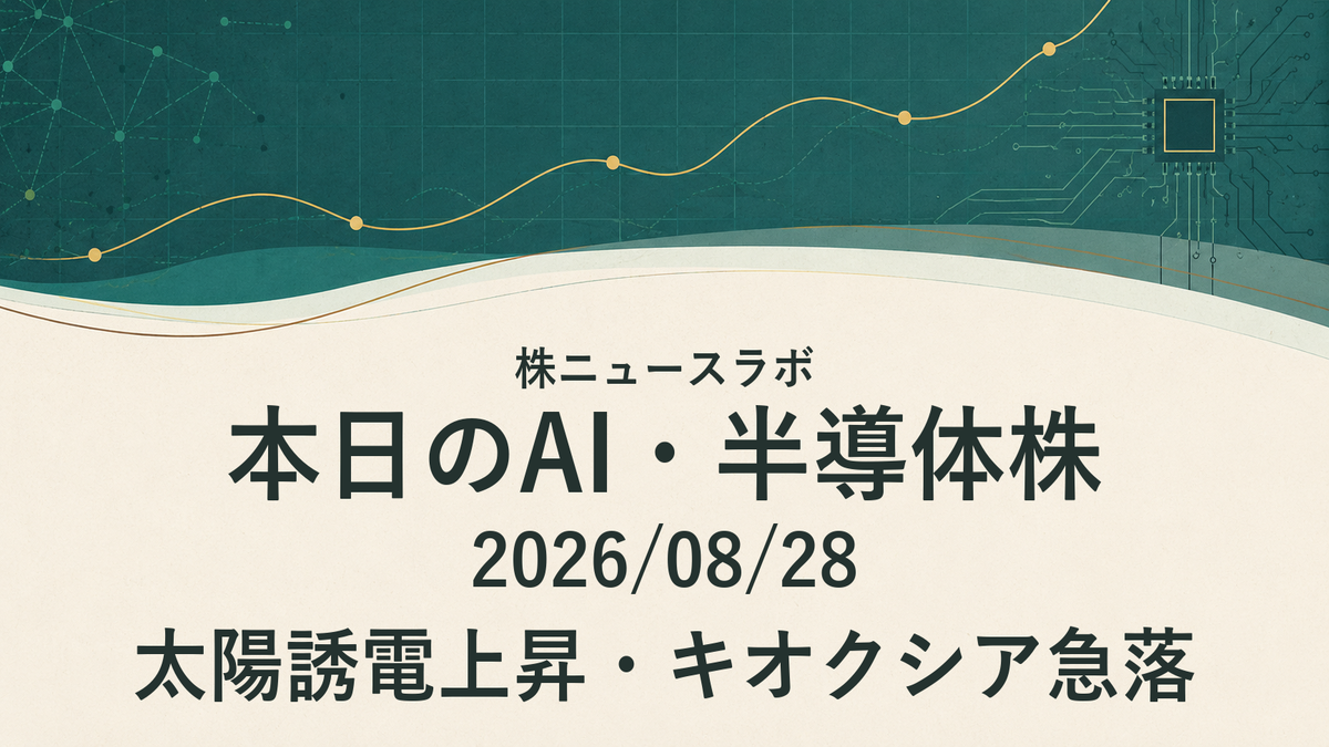 日経225 注目ランキング 2026-08-28